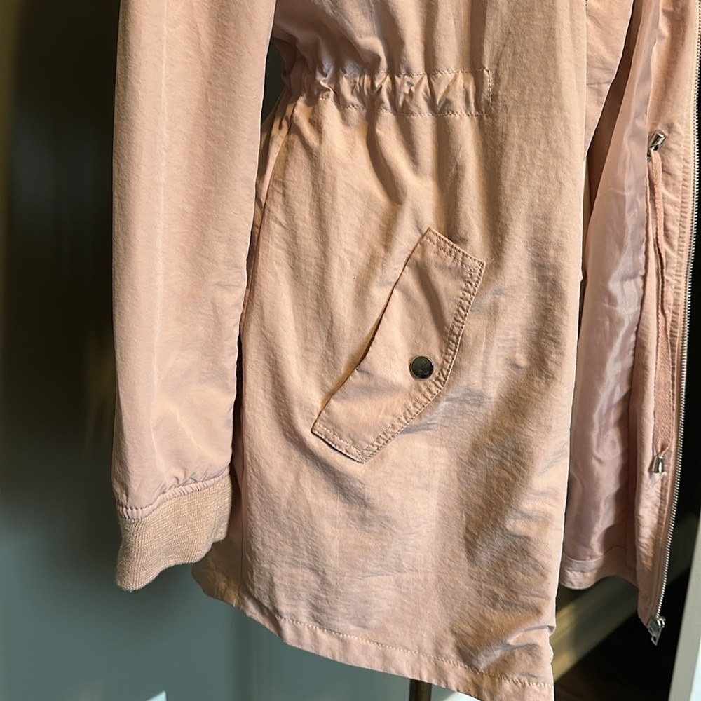 Women's Pink Bomber Jacket - Picture 4 of 4